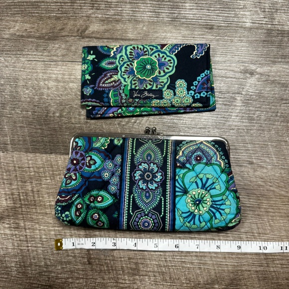 Vera Bradley Blue Rhapsody Wallet & Check Book Holder - Picture 5 of 5